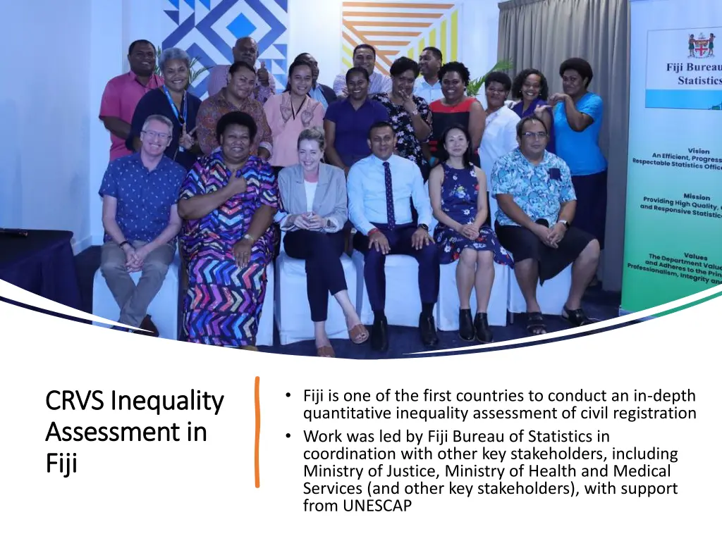 fiji is one of the first countries to conduct