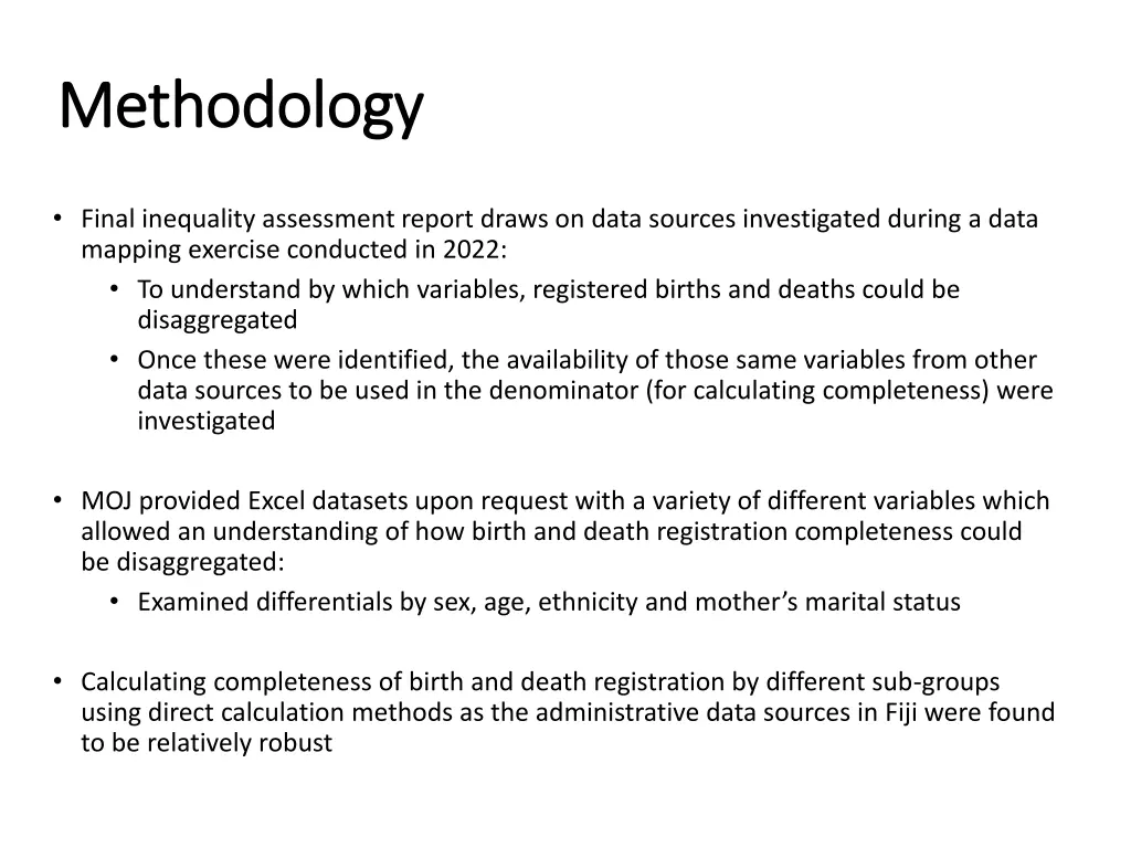 methodology methodology