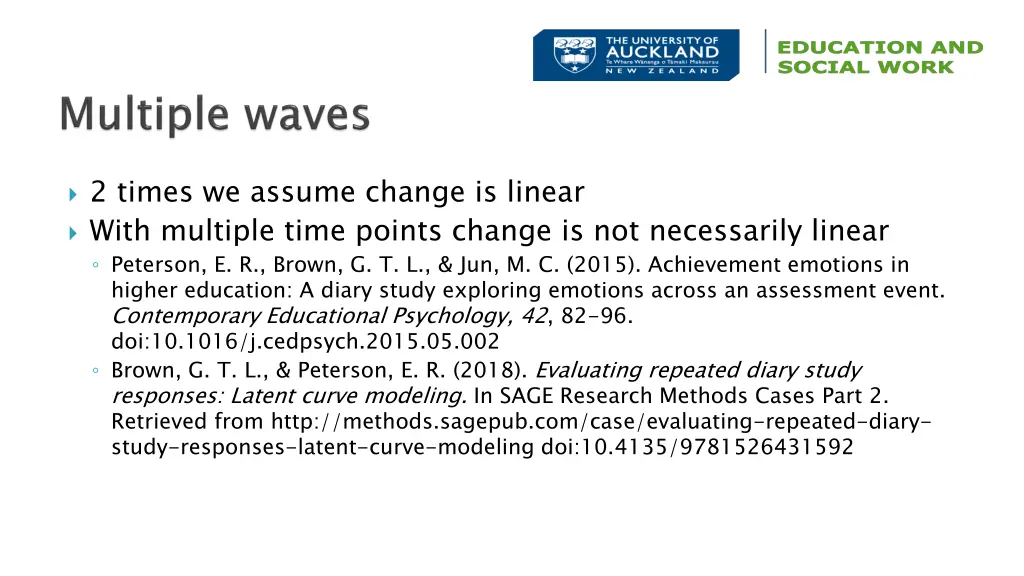 2 times we assume change is linear with multiple