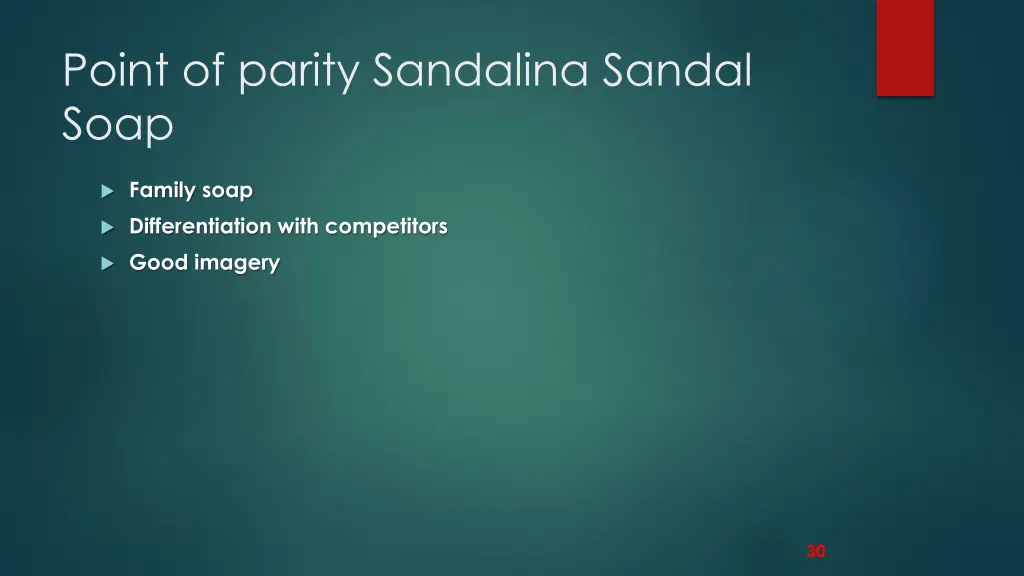 point of parity sandalina sandal soap