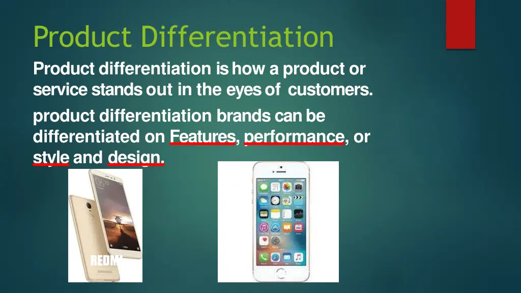 product differentiation product differentiation