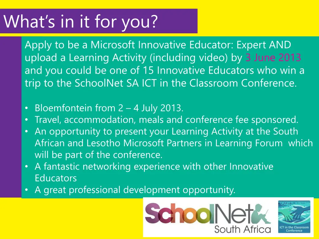 what s in it for you apply to be a microsoft