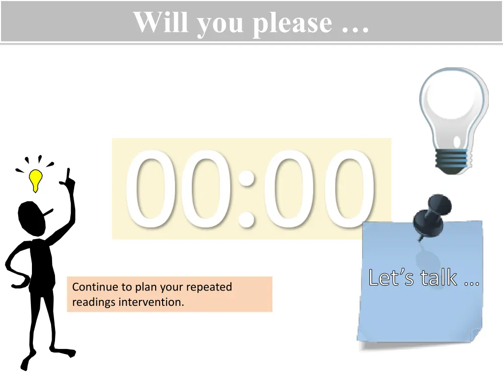 will you please