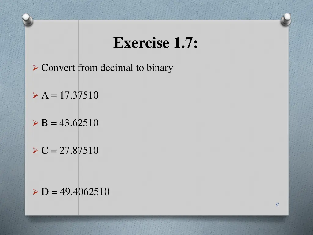 exercise 1 7