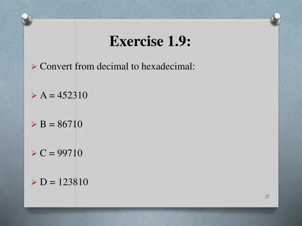 exercise 1 9