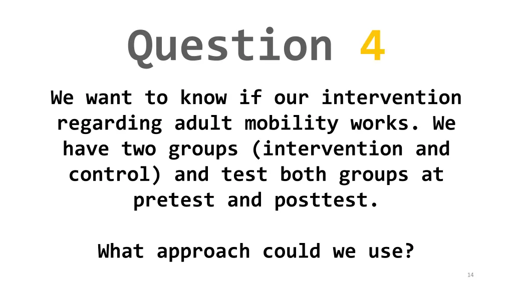 question 4