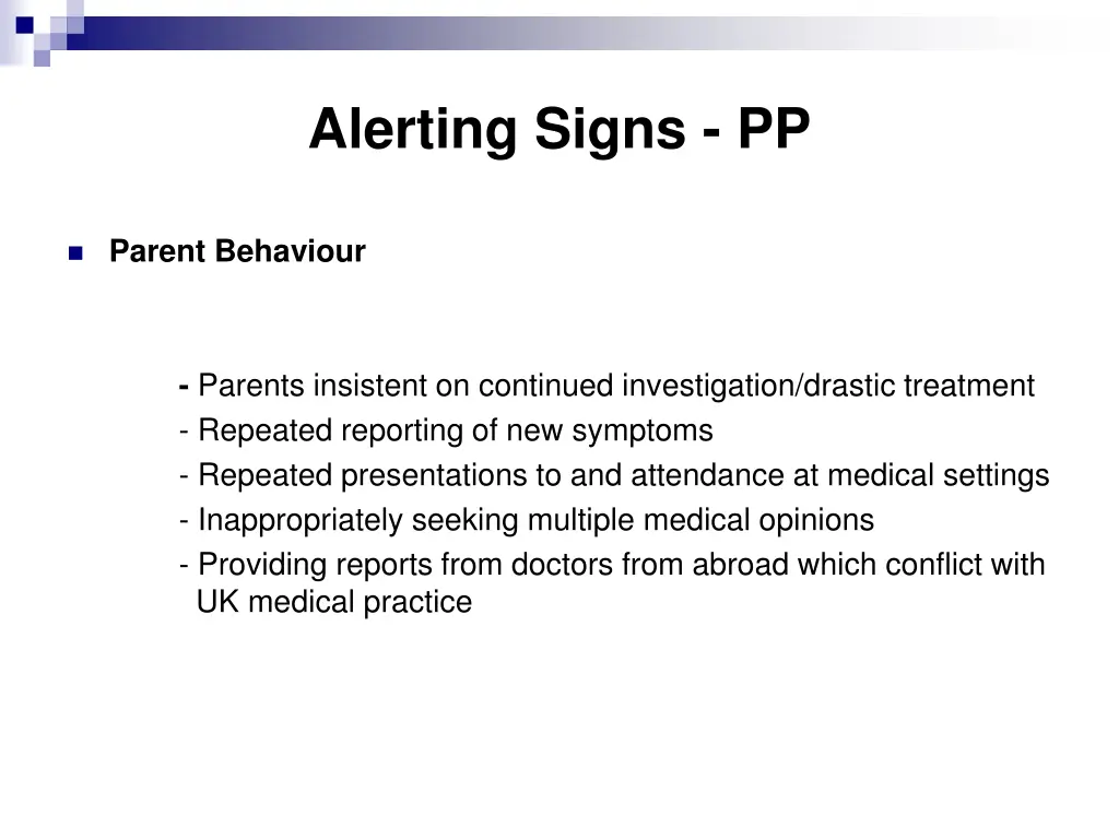 alerting signs pp 1