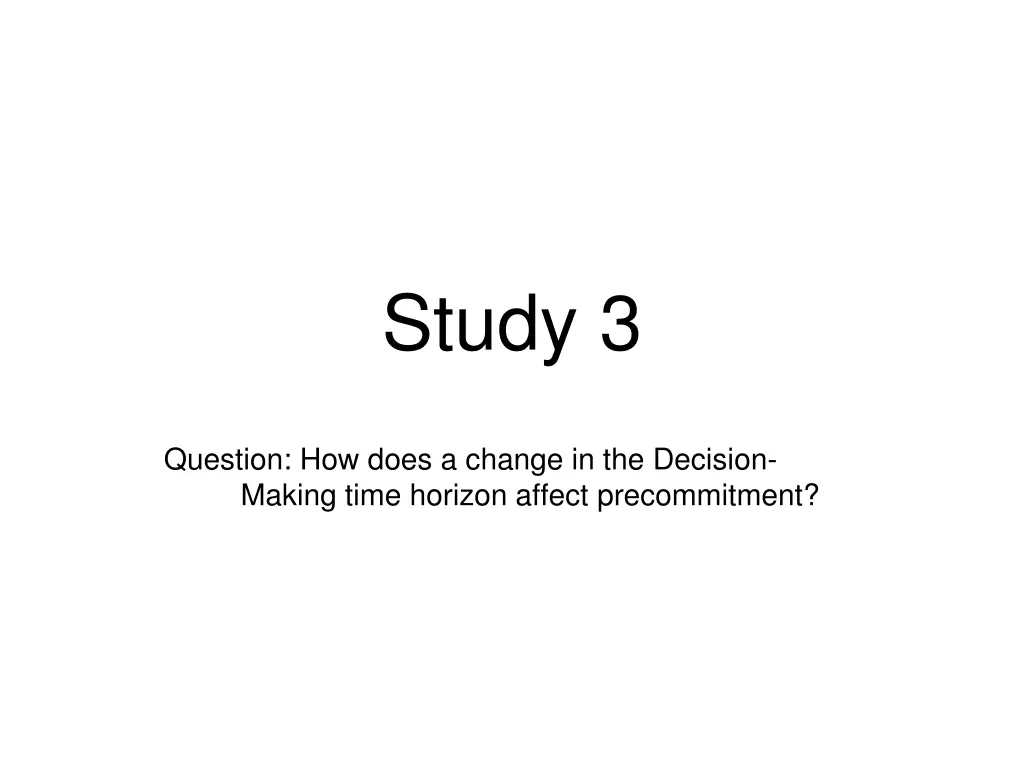 study 3