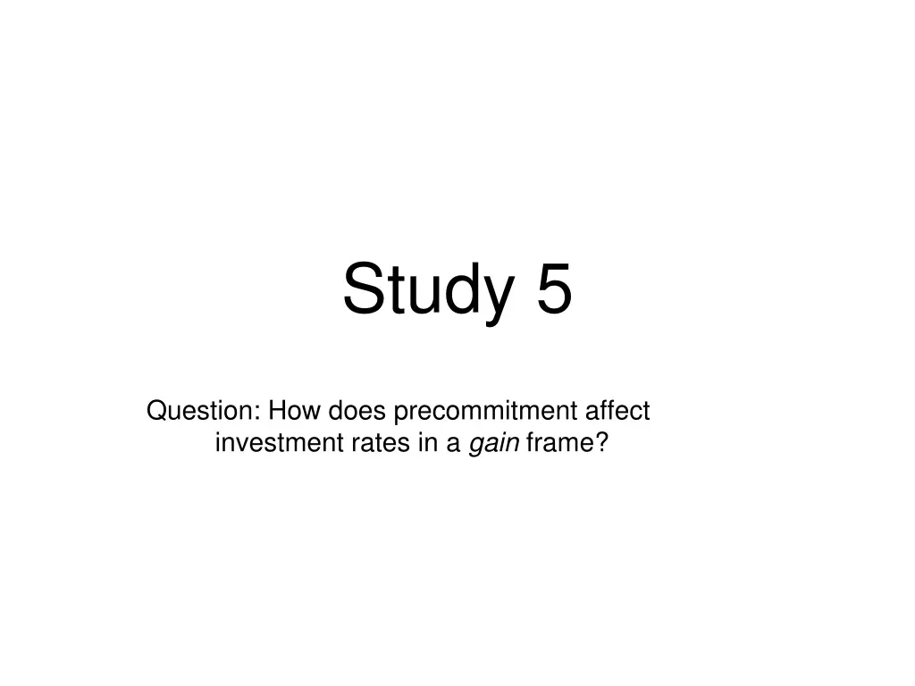 study 5