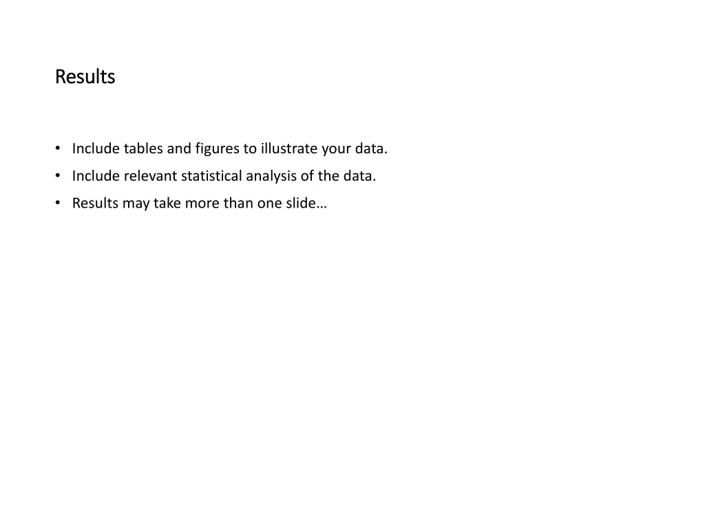 results results