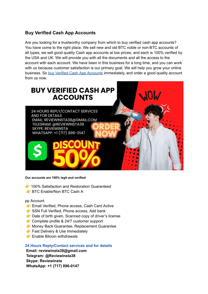 buy verified cash app accounts
