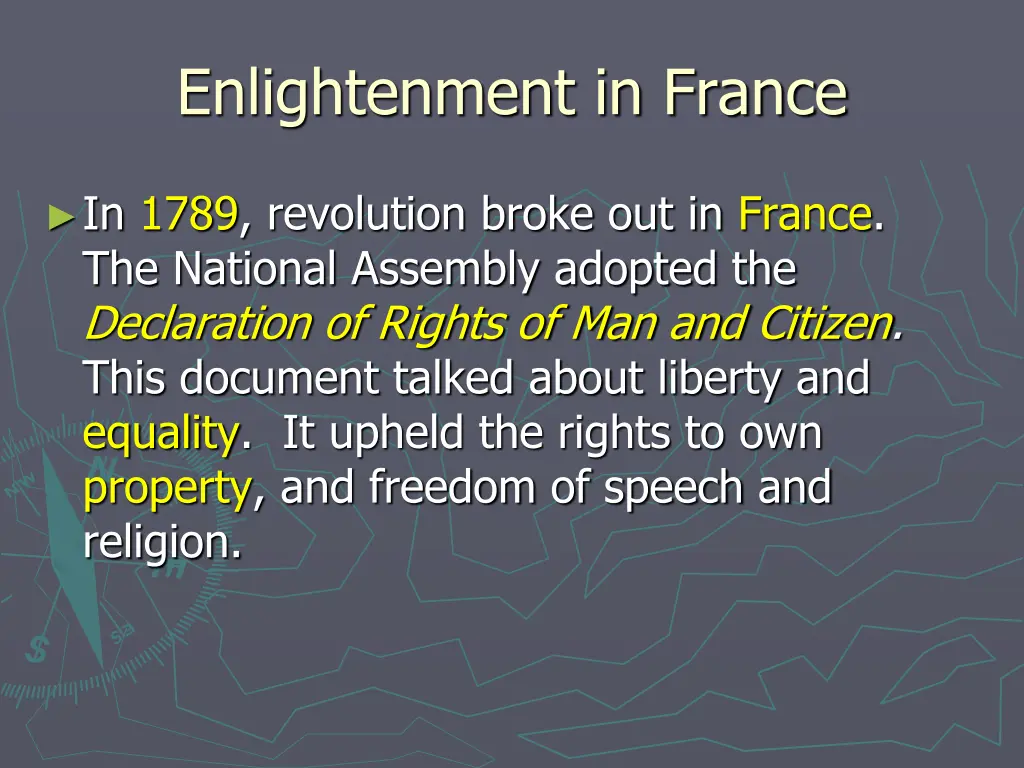 enlightenment in france