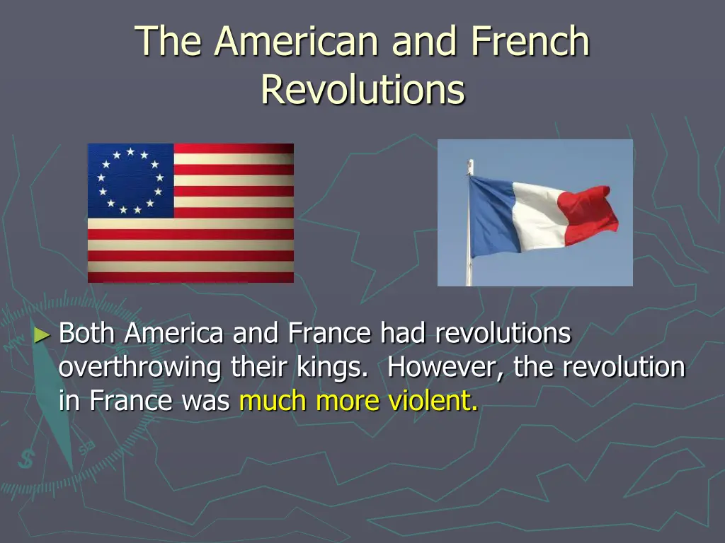 the american and french revolutions