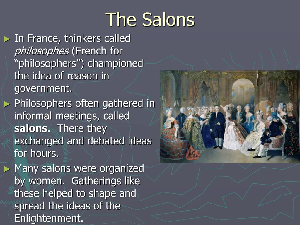 the salons