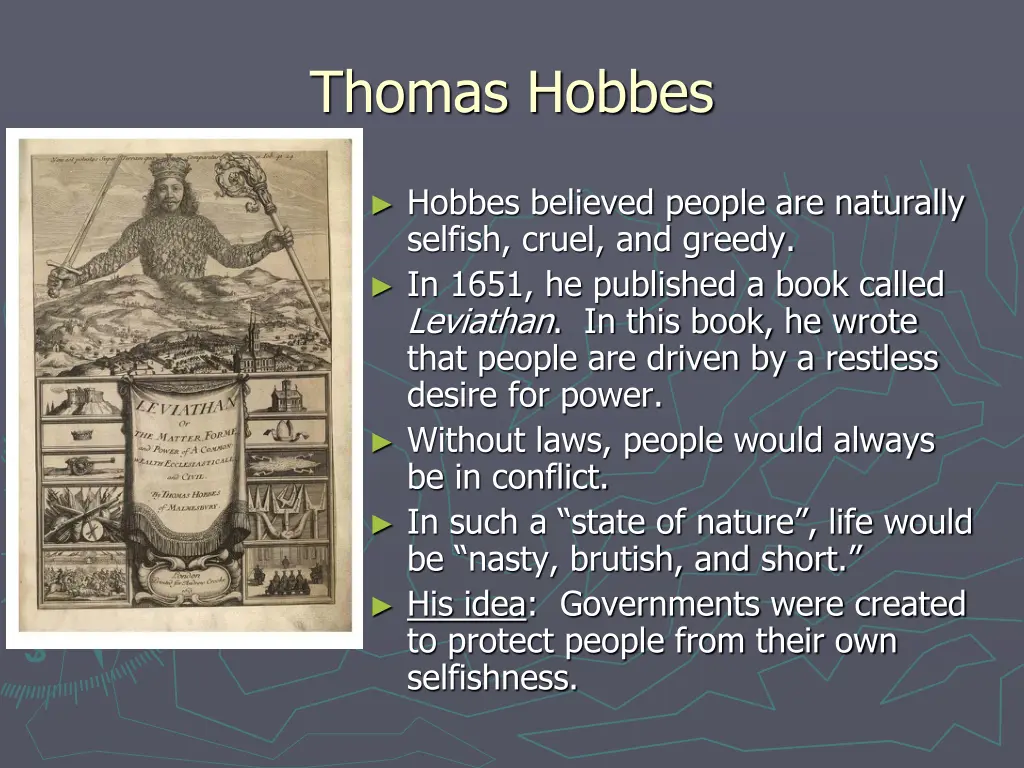 thomas hobbes