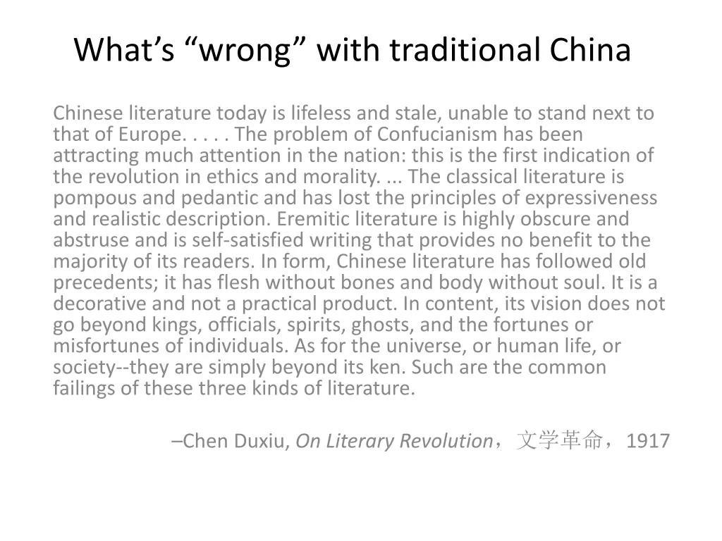 what s wrong with traditional china 3