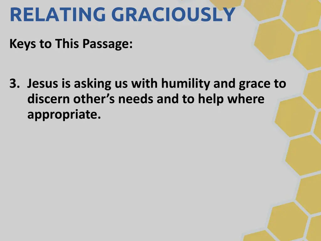 relating graciously 3