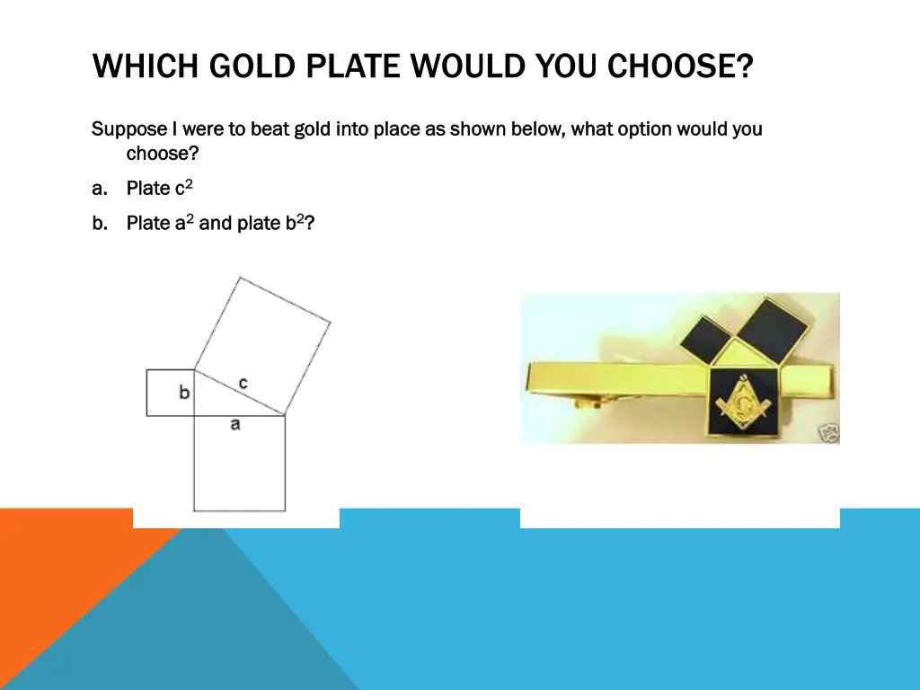 which gold plate would you choose