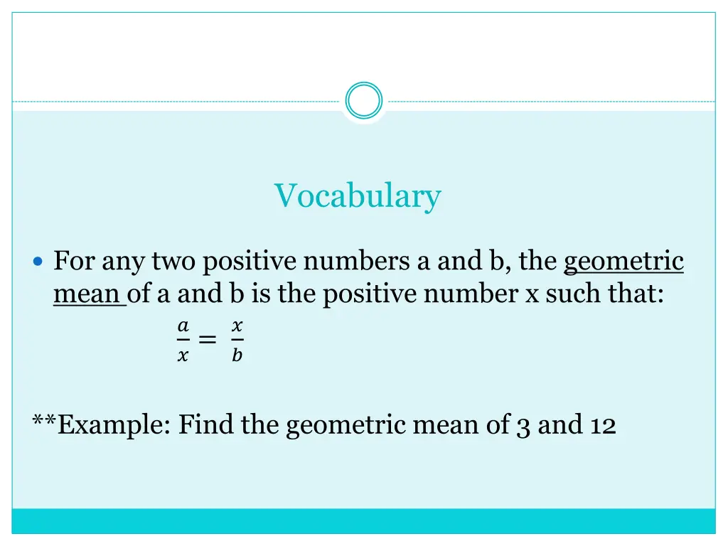 vocabulary
