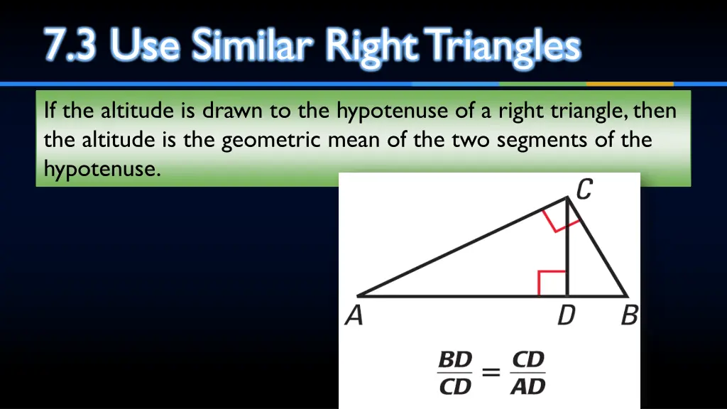 7 3 use similar right triangles 2