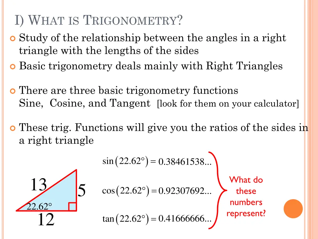 i w hat is t rigonometry study