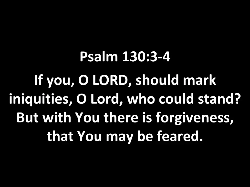 psalm 130 3 4