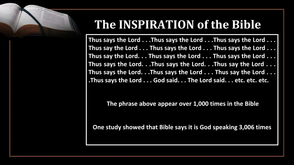 the inspiration of the bible 4