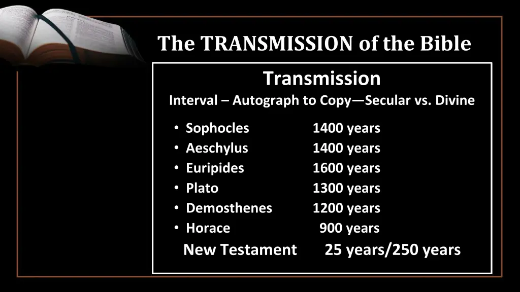 the transmission of the bible 3