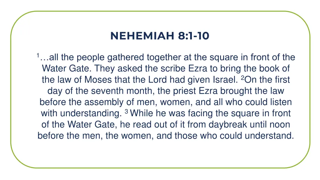 nehemiah 8 1 10