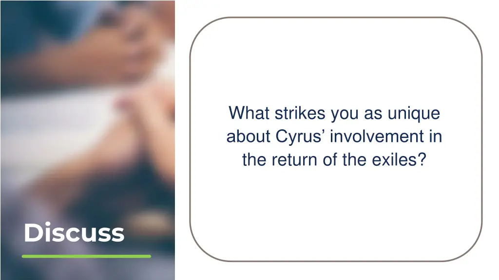 what strikes you as unique about cyrus