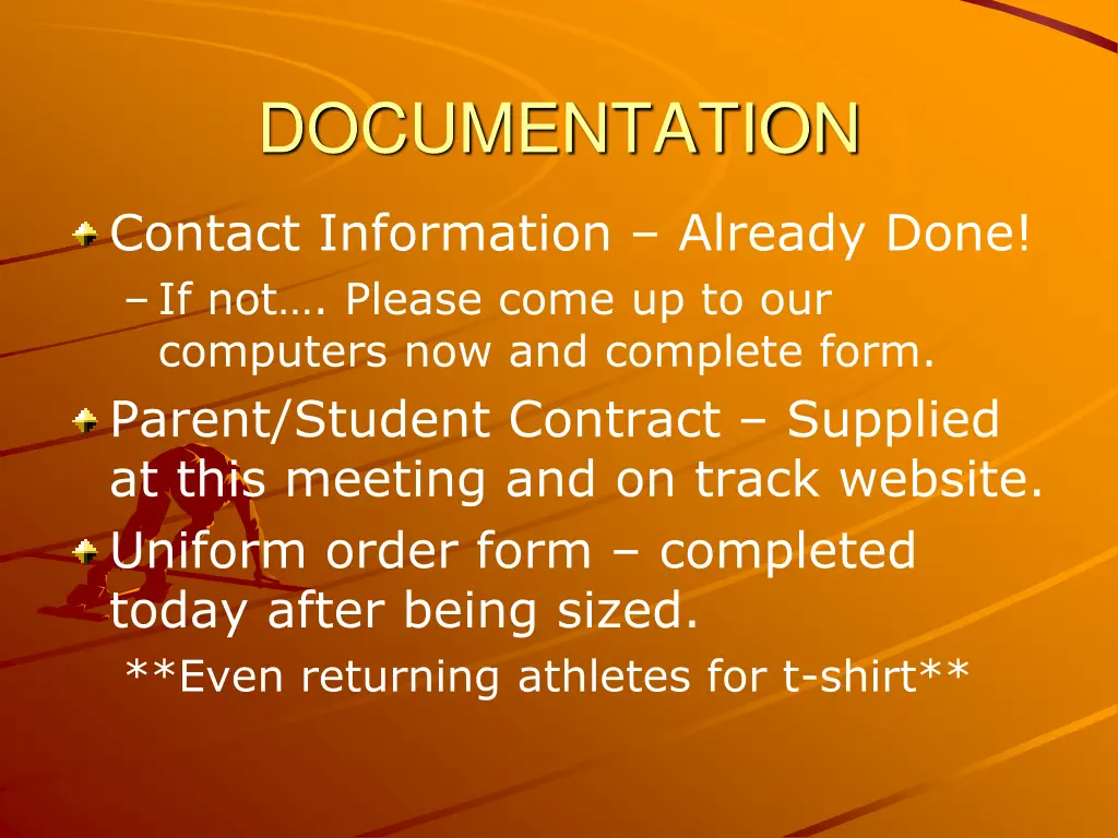 documentation