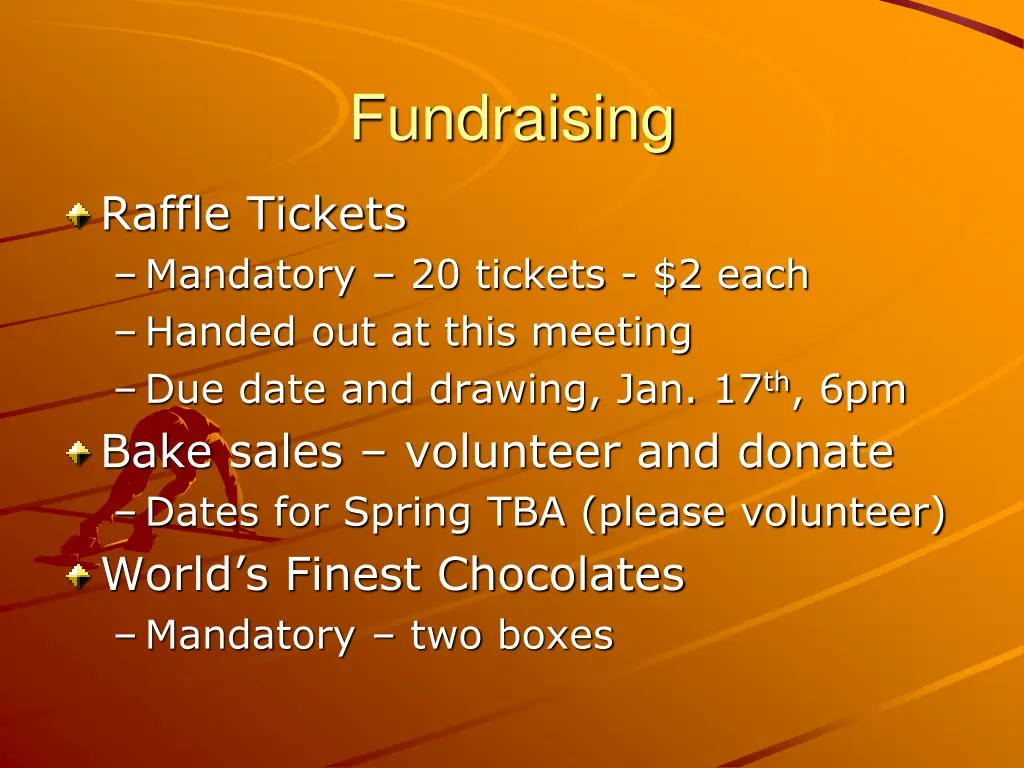 fundraising