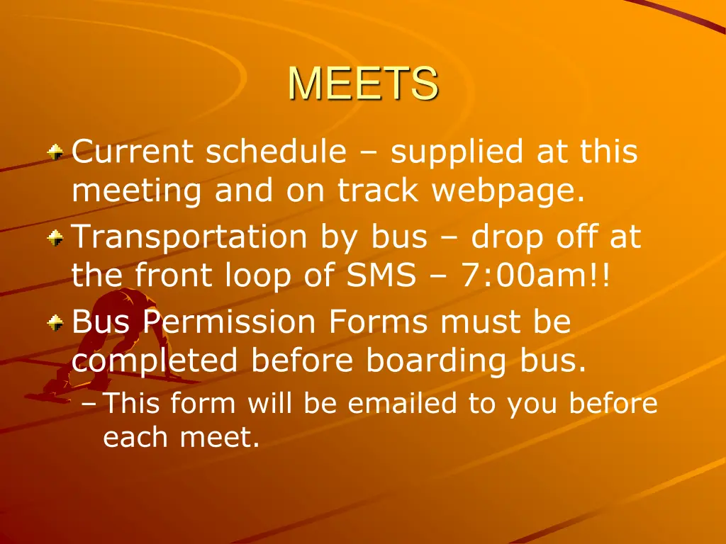 meets