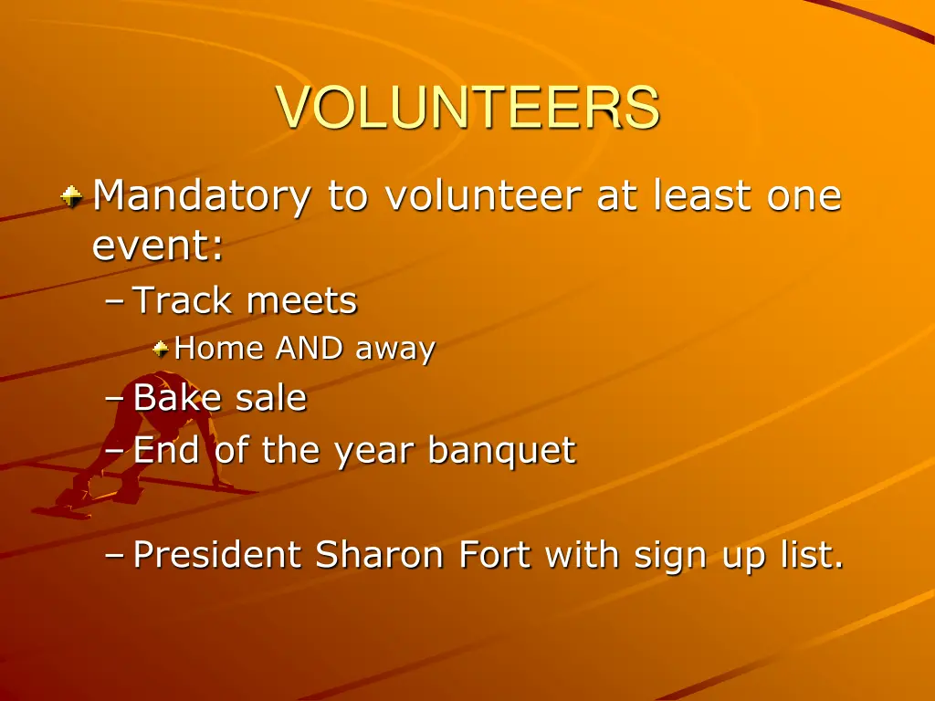 volunteers