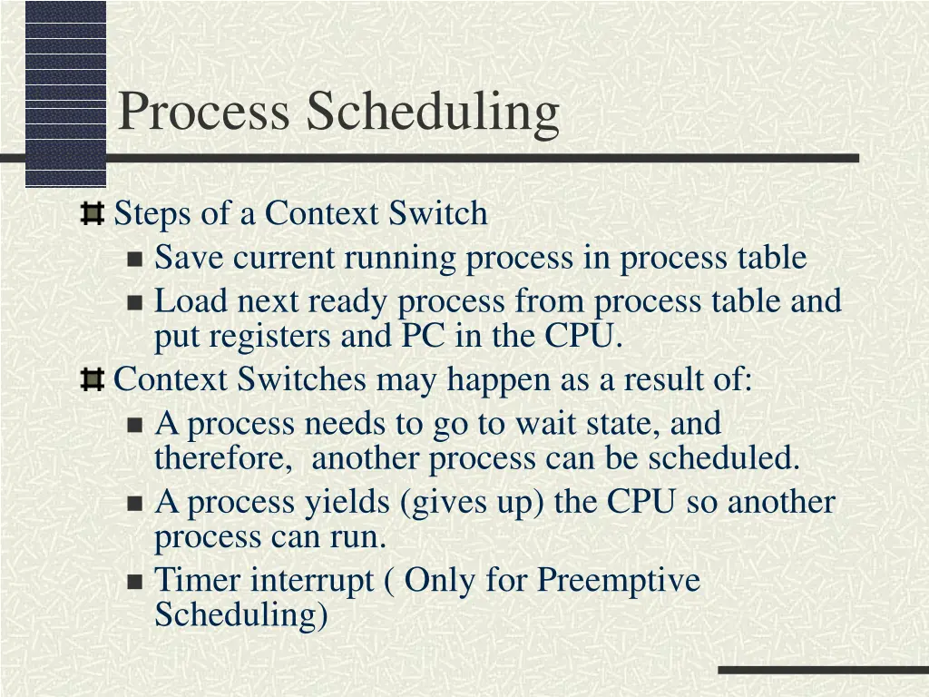 process scheduling 1
