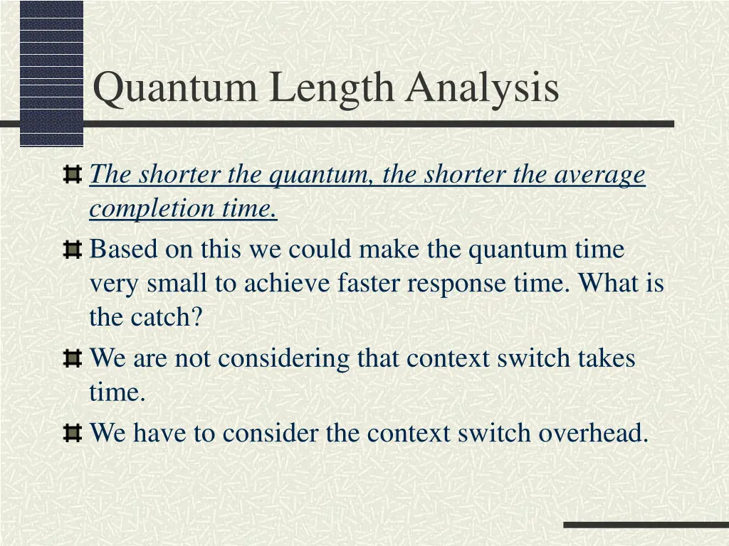 quantum length analysis 2