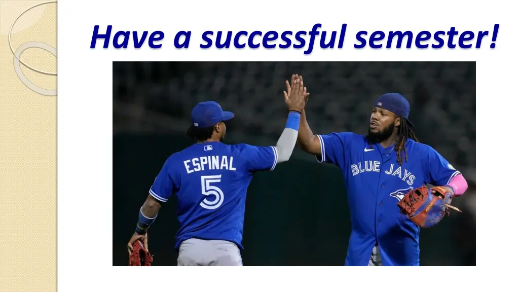 have a successful semester