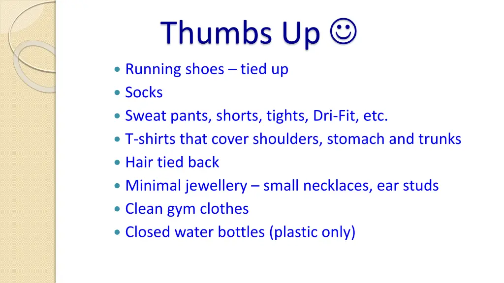 thumbs up