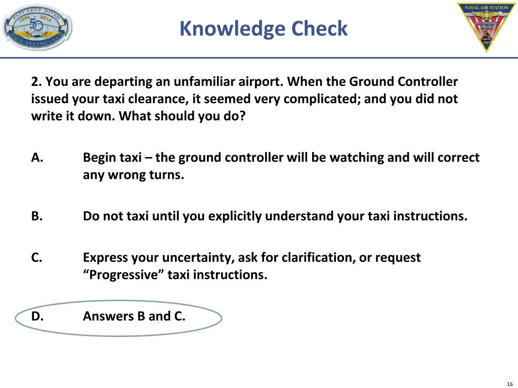 knowledge check 1