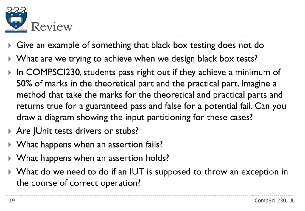 review