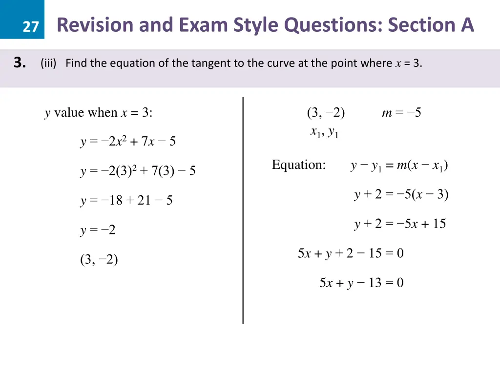 27 revision and exam style questions section a 11
