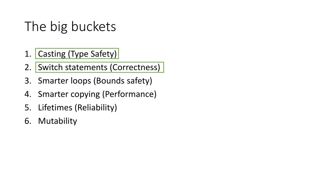 the big buckets 1