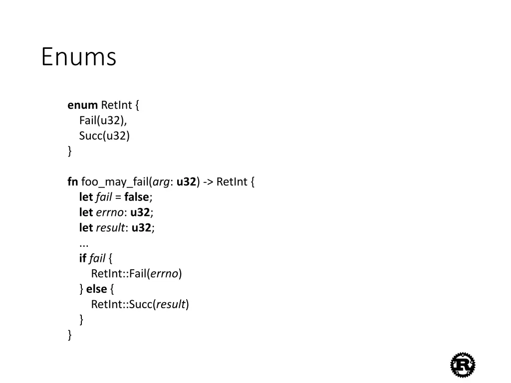 enums 1