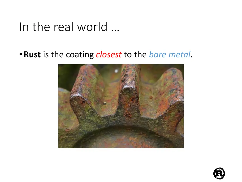 in the real world