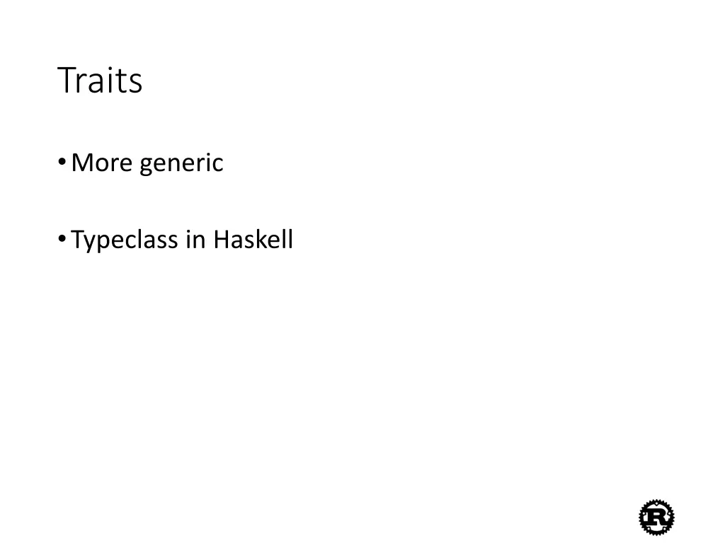 traits