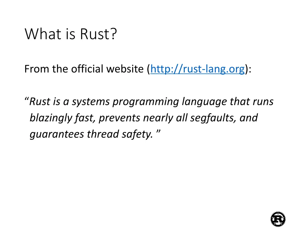 what is rust