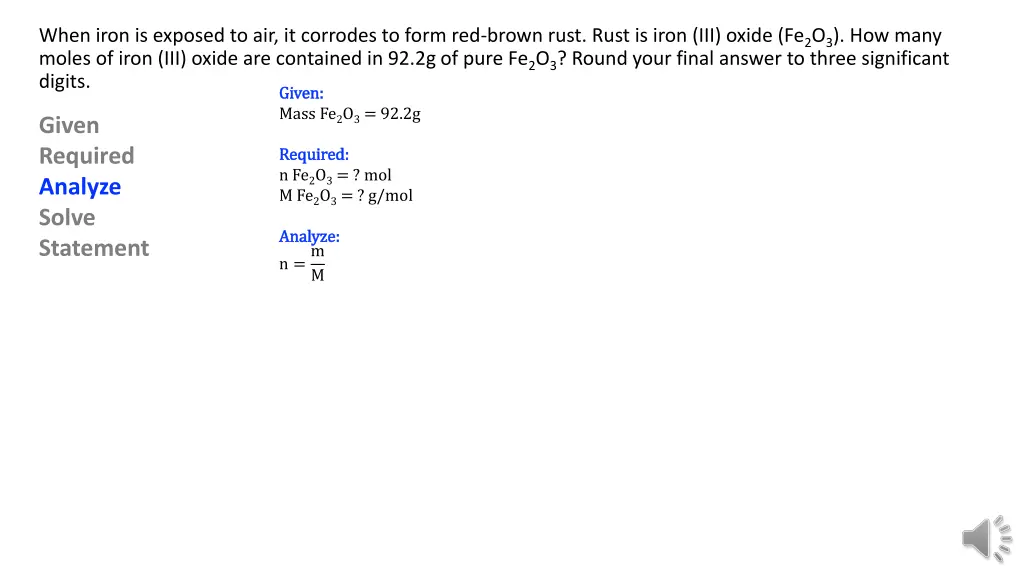 when iron is exposed to air it corrodes to form 2