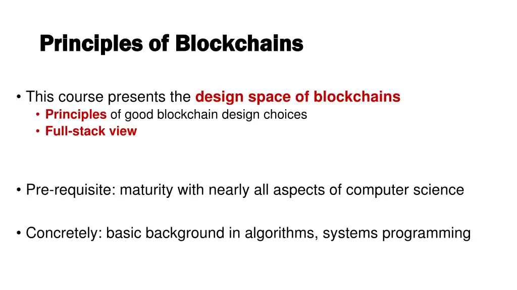 principles of blockchains principles 1