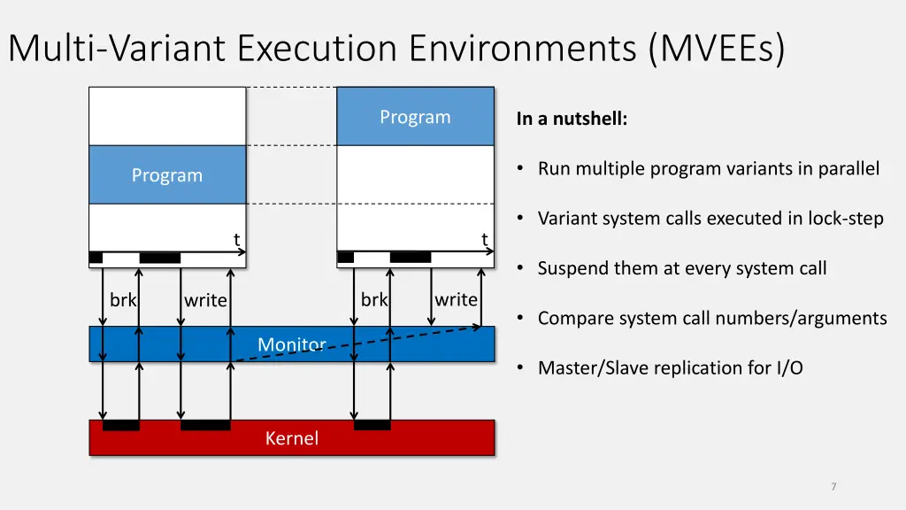 multi variant execution environments mvees