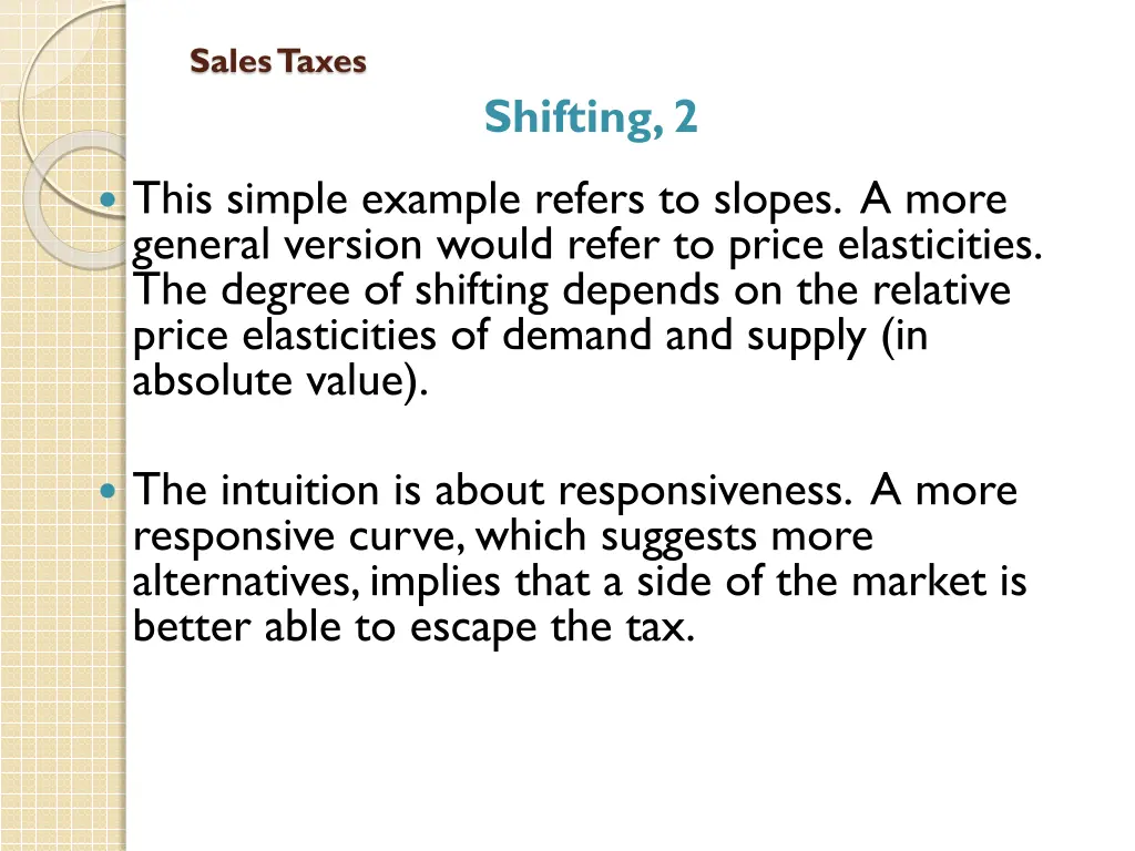 sales taxes 11